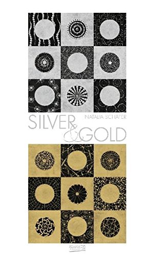 Silver & Gold Premium Kalender mit hochwertiger Folienveredelung und Prägung; Immer während: Immerwährender Kalender
