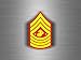 Produktbild Selbstklebend Sticker Tuning usms Grade Armee USA-Sergeant Major of the