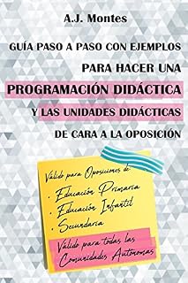 Guía, paso a paso con ejemplos, para hacer una Programación Didáctica y las Unidades Didácticas de cara a la Oposición