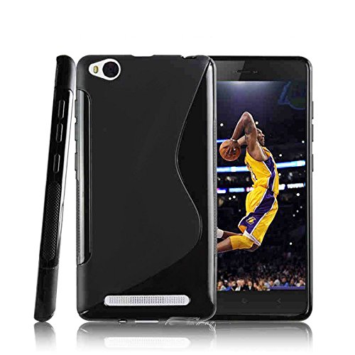 OFERTA 2 FUNDAS DE GEL TPU S LINE DE COLOR NEGRO Y TRANSPARENTE PARA XIAOMI Redmi 3 - ENVIO POR MENSAJERIA URGENTE