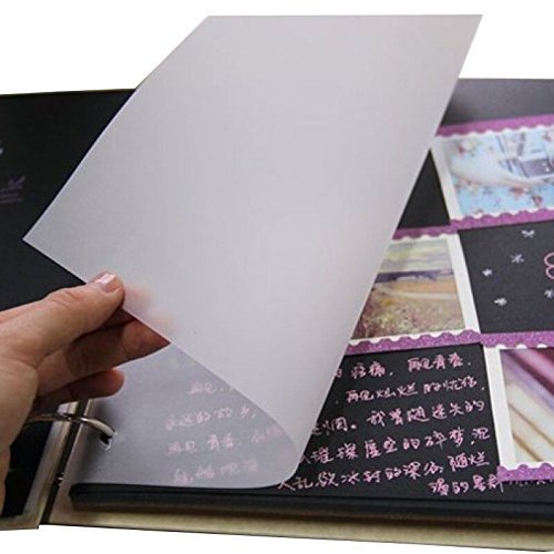 100 Blatt Transparentpapier klar DIN A4 weiß bedruckbar - 6