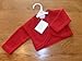 Baby Girls Red Knitted Bolero Cardigan by Dandelion (3-6 Months)