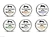 Mo Bro's - Beard Balm Collection Gift Set 15ml x 6 Premium Scents