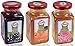 Seyidoglu Blackberry, Apricot and Rose Jams, 380 Grams, Set of 3 RS.693.00
