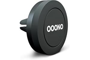 OOONO Mount Handy Halterung Auto Magnet - Universal für iPhone 5/6/7/8/X/11/12/13/14 Samsung, Google - Magnetische Handyhalterung Auto - iPhone Handyhalterung Auto Samsung - Phone Holder Car