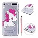 Produktbild TPU Silikon Hülle für iPod Touch 6G/5G Hülle, ZCRO Schutzhülle Durchsichtig Hülle Weich Silikon Transparent mit Muster Bunt Klar TPU Etui Case Kristall Gummi Ultra Dünn Schale Kratzfest Cover Handyhülle Flexibel Schutz Tasche mit Glitzer Stift für iPod Touch 6G/5G Generation (Ein Einhorn)