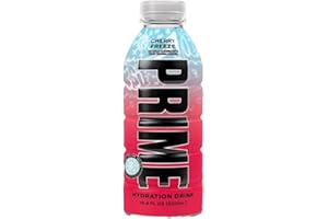 PALMZEN PRIME Hydration Cherry Freeze Rare | Sports Drinks | Electrolyte Enhanced for Ultimate Hydration | 250mg BCAAs | USA IMPORT | 16.9 Fluid Ounce | 500ml
