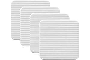 APMGONT 4 Stück Teppichgreifer, Waschbar Teppichgreifer, Rutschfester Teppichgriff, Rutschfester und Waschbarer Greifer, Doppelseitige Anti-Curling Rug Gripper, Hartholzböden rutschfest Teppichstopper