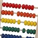 Wooden Bead Abacus Counting Number Kids Preschool Math Learning Teaching Toy