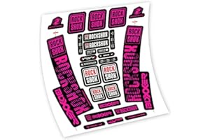 VINILOSBICI Adesivi compatibili Forcella Rock Shox Boxxer Vinile Adesivo