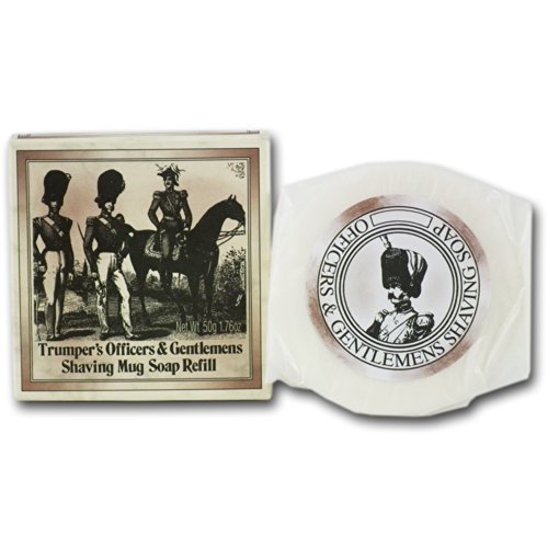 Geo F Trumper Officers and Gentlemans Shaving Soap Refill (50 g)