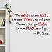 V&C Designs Dr Seuss The More You Read Quote Children's Room Kids Room Playroom Nursery Wall Sticker Wall Art Vinyl Wall Decal Wall Mural