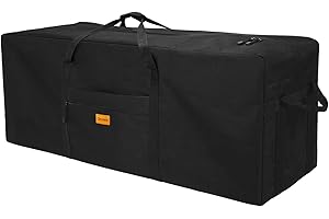 RAINYEAR MAKE LIFE EASIER RAINYEAR 106L Extra Large Aufbewahrungstasche, 900D Oxford Schwere Umzugstaschen avec Revêtement Anti-éclatement et revêtement de