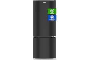 CHiQ FBM205L42 Frigorífico Congelador Combi,153L Frigorífico, 52L Congelador, Función Low Frost y Congelación 4 Estrellas, Puerta Reversible, Negro 2023