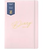Busy B A6 Day A Page Undated Planner Diary – Compact Design With Great For Using When Required Daily Schedule Timings Notes Pages Day To A Page Layout To Do S Priorities Elastic Closure Band