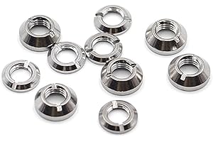 SPARKHOBBY 5/10/20PCS Remote Control Transmitter Switch Fixed Nut for TX T16 T18 TX16S TX18S for Frsky/Flysky/WFLY/RadioLink Futaba JR ACCS RC Parts (5PCS 2mm)