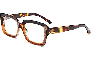 MMOWW Classic Square Eyewear for Women Men - Blue Light Blocking Computer Glasses Stylish Square Frame Anti Glare Eyeglasses