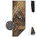 Produktbild Roue Yoga Mat Non Slip All Seeing Eye Printed 24 X 71 Inches Premium for Fitness Exercise Pilates with Carrying Strap