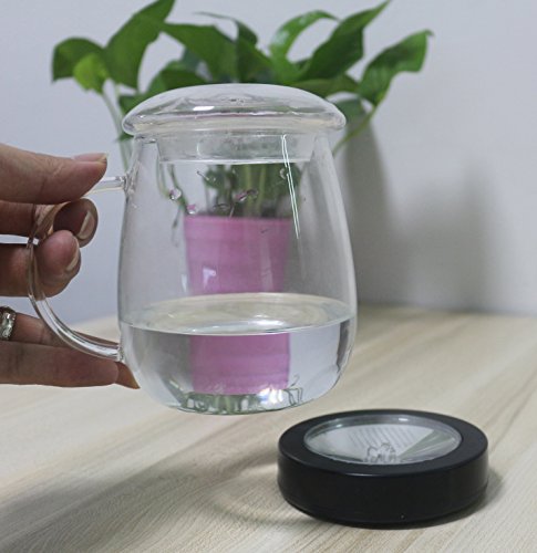 MYTK beleuchteter LED Flaschenuntersetzer als cooler Effekt für Partys und zur Dekoration (Nicht Wiederaufladbare Untersetzer) - 5