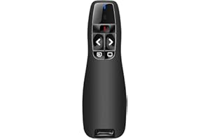 Presenter, Powerpoint Fernbedienung TOKASS 2.4 GHz Pointer für Präsentationen,Präsentationsfernbedienung Präsenter,USB A