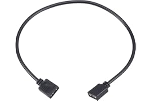 sourcing map 3-częściowy zestaw ARGB adresowany separator kabel rozdzielający z wtyczką 3P do 3528 5050 LED 1 na 1 gniazdo 30 cm