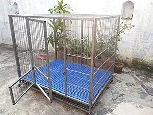 Birds' Park Dog Cage 48 inch - Good for Large Breed Dogs - Heavy & Strong