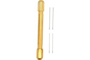 FILFEEL Soportes para Enraizamiento de Pelo de Muñeca, 4 Piezas de Agujas, Mangos de Aleación de Punzón, Accesorios para Hacer Pelo de Muñeca, Suministros de Bricolaje para el Pelo de