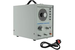 Wandisy July Summer Gifts Signal Generator, Low Frequency Audio Signal Generator Signal Source 10Hz-1MHz Electronic Measurement(UK Plug 240V)