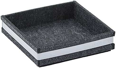 Cubics Taormina Cubi Soft Synthetic Felt Charcoal with Grey Silicone Band 543907
