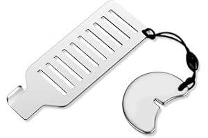 DAMOHONY Cerradura de Puerta Portátil Desde el Interior, Cerradura de Bolsillo Cerradura de Puerta de Seguridad Portátil para Dormitorio, Hogar y Viajes