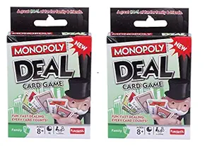 Tickles Monopoly Deal Card Game 2 to 5 Players Set of 2