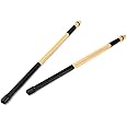 Bamboo Drum Sticks Rods, 1 Pair Durable Jazz Drum Sticks Bamboo Soft Sound Simple To Use for Percussion Instrument for Drummer