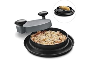 LEIYAFENMO Broyeur de poulet, outil de déchiquetage de viande avec poignées et base antidérapante adaptée au porc effiloché, au b?uf et au poulet, machine à déchiqueter pour déchiqueter la viande (Black)