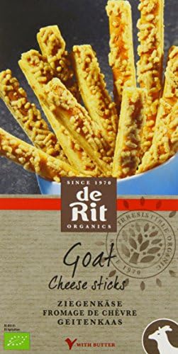 De Rit Organic Goat Cheese Sticks 100 g (Pack of 5)