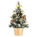 Produktbild ---Mini Desktop Weihnachtsbaum | 30cm | Frohe Weihnachten Baum Schlafzimmer Schreibtisch Dekoration Spielzeug Puppe Büro Home Kinder Christmas Geschenke Christbaum mit Bogen (Gold)