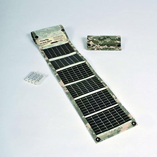 PowerFilm Solar --- SKU # AA Charger (Color = Digital Camo) --- PRODUCT SHIPS DIRECT FROM THE USA, AND WILL REQUIRE CUSTOMS IMPORT CLEARANCE.