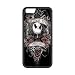 Produktbild iPhone 6 Hülle(4.7" inch),Apple iPhone 6 / iPhone 6S Case Hülle Cover Case - The Nightmare Before Christmas TPU Etui Schutzhülle Hülle Case für iPhone 6 6S (weiß / schwarz)