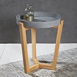 Moderner Beistelltisch in Retro-Optik