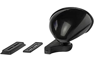 AUTO-STYLE Zestaw uniwersalnych lusterek sportowych "K5" czarny (do montażu drzwi/błotników)