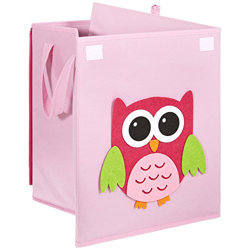 FABELBUNT® faltbare große Spielzeugkisten mit bunten Motiven und Deckel (37x 30x 26cm) - 3