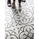 Skandinavische Fliesen, dekorative Wandschablone für DIY Projekt