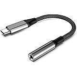 USB C auf 3,5 mm Klinke Kopfhörer Adapter, USB Typ C KopfhörerKonverter Adapter Kompatibel mit Samsung Galaxy S22 Ultra/S21/S
