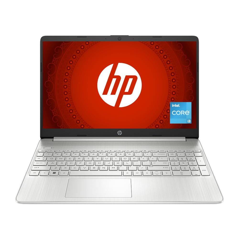 HP Laptop 15s, 12th Gen Intel Core i3, 15.6-inch (39.6 cm), 8GB DDR4, 512GB SSD, Thin & Light, Dual Speakers (Win 11, MSO 202