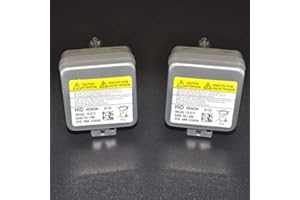 RUSEPIN 2x D1S 35W Car Bulbs Xenon Headlight Lights HID 4300K/6000K/8000K Super Bright (4300K Warm White)