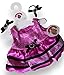 Price comparison product image Build Your Bears Wardrobe Teddy Bear Clothes fits Build a Bear Teddies Silver Hearts Puff Dress 2 Bows