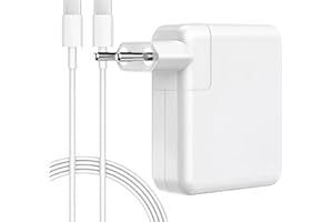 AILKIN Chargeur USB C 96W pour MacBook Pro 16, 15, 14, 13 Pouces 2024, 2023, 2022, 2021, M3 M2 M1 MacBook Air, Adaptateur d'alimentation USB-C pour Ordinateur Portable, avec câble 6.6ft 5A