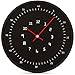 Produktbild Wanduhr Minimal Creativity Schlafzimmer Wanduhr 10 Zoll Hollow Dial ( Farbe : Schwarz )
