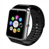 CXYP Bluetooth Smartwatch, Smart Uhren Telefon Unterstützung SIM TF Karte mit Kamera Kompatibel für Android iPhone Handy