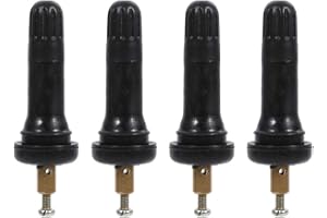 VGEBY 4pcs Valve de Pneu, TPMS système de Surveillance du Pression de Pneu Couvercle de Tige Anti-explosión Chasquear Vástagos de Valve pour Pneus de Voiture