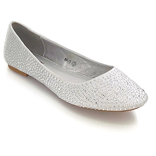 sparkly slip on pumps